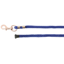 Anbindestrick Equithème Soft Roségold Blau
