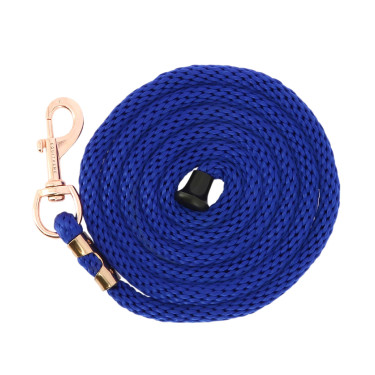 Anbindestrick Equithème Soft Roségold Blau