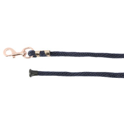 Anbindestrick Equithème Soft Roségold Marineblau