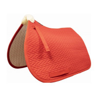 Tapis de selle T de T Thérèse Blanc Tapis de selle T de T Thérèse Blanc