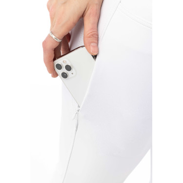 Push-up-Reithose Equithème Bella Weiß Wei&szlig;