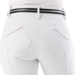 Push-up-Reithose Equithème Bella Weiß Wei&szlig;