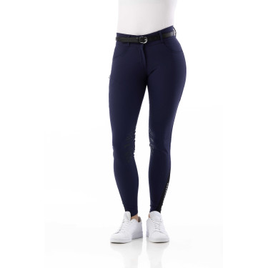 Push-up-Reithose Equithème Bella Marineblau