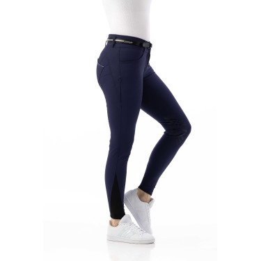 Push-up-Reithose Equithème Bella Marineblau