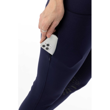 Push-up-Reithose Equithème Bella Marineblau