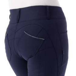 Push-up-Reithose Equithème Bella Marineblau
