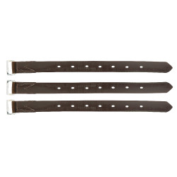 Gurtstrippen für Vielseitigkeitssattel Norton Club Rexine Evol Braun