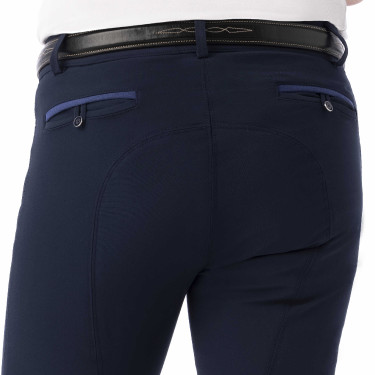Reithose Equitheme Georg Herren Marineblau