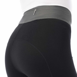 Equitheme Tee-Shirt Tea Schwarz / Khaki