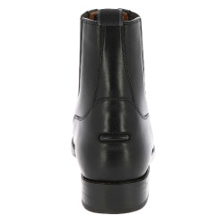 Reitstiefel Equithème Dauville mit Reißverschluss Schwarz