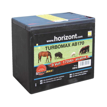 Batterie Horizont Turbomax AB170 9 V - 170 AH