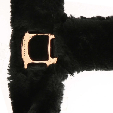 Halfter Equithème Teddy Roségold Schwarz Halfter Equithème Teddy Roségold Schwarz