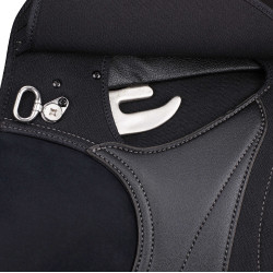 WintecLite Mixte Hart Sattel Schwarz