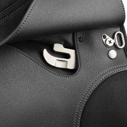 Wintec 2000 Vielseitigkeitssattel Hart XL Schwarz Wintec 2000 Vielseitigkeitssattel Hart XL Schwarz