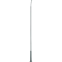 Dressurgerte Covalliero glatter Griff Schwarz