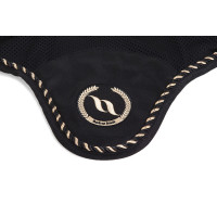 Fliegenhaube Back On Track mit Ohren Schwarz