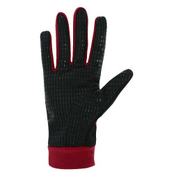 Equithème Knit Digital Handschuhe Schwarz / Pflaume