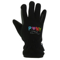 Handschuhe Equi-Kids PonyLove Schwarz