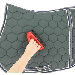 Gummibürste für Teppiche Rot / Schwarz