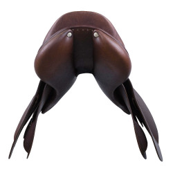 Eric Thomas Elite Vielseitigkeitssattel genarbt Havanna Braun