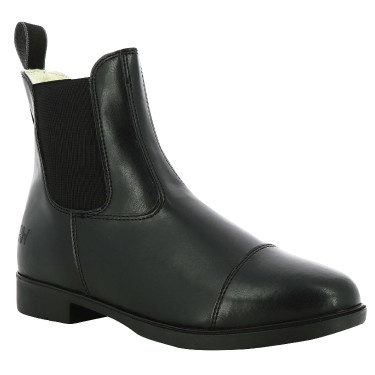 Synthetikstiefel Riding World First gefüttert Schwarz
