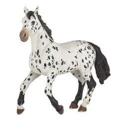 Schwarze Appaloosa-Figur Papo