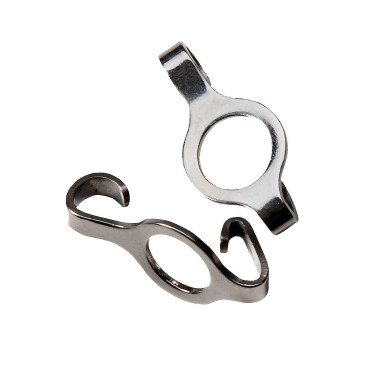 Flache Haken für Kinnkette