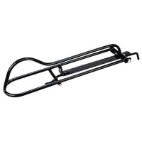 Klappbarer Sattelhalter mit Kunststoffüberzug