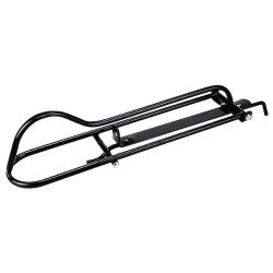 Klappbarer Sattelhalter mit Kunststoffüberzug Klappbarer Sattelhalter mit Kunststoffüberzug