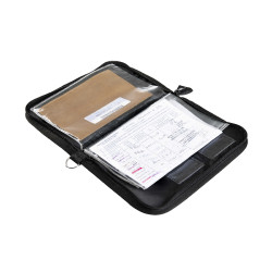 Schwarze Dokumententasche Schwarze Dokumententasche