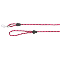 Seillonge mit Griff Himbeere / Schwarz Rot Seillonge mit Griff Himbeere / Schwarz Rot