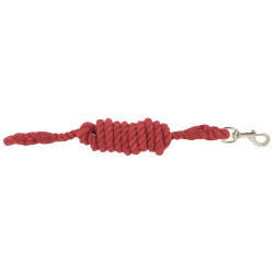 Geflochtene Baumwolllonge Rot