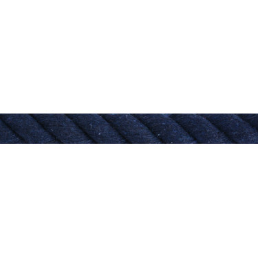 Geflochtene Baumwolllonge Marineblau