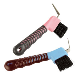 Hufkratzer Soft Hand Rosa / Grau