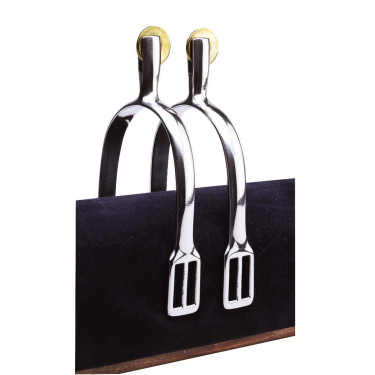 Sporen Feeling Prince of Wales Edelstahl mit glattem Rad