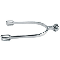 Edelstahl-Sporen Feeling mit Kugel