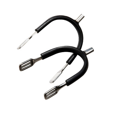 Sporen Feeling Prince of Wales Edelstahl mit Gummibezug