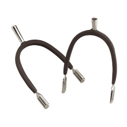 Sporen Feeling Prince of Wales Edelstahl mit Gummibezug