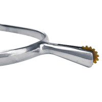 Edelstahlsporen Feeling mit Rad