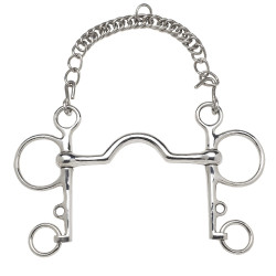 Pelham-Gebiss Feeling gerade ausgeprägte Zungenfreiheit