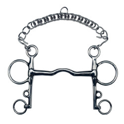 Pelham-Gebiss Feeling gerade Zungenfreiheit