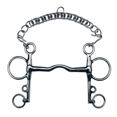 Pelham-Gebiss Feeling gerade Zungenfreiheit