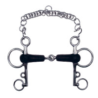 Pelham-Gebiss Feeling gebrochenes Gummi Pelham-Gebiss Feeling gebrochenes Gummi