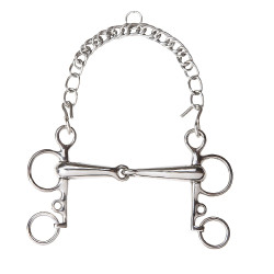 Pelham-Gebiss Feeling gebrochen kurze Schenkel Pelham-Gebiss Feeling gebrochen kurze Schenkel