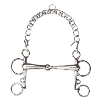 Pelham-Gebiss Feeling gebrochen kurze Schenkel Pelham-Gebiss Feeling gebrochen kurze Schenkel