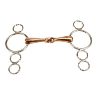 Verstellbares Gebiss Feeling 4 Ringe Kupfer