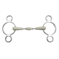 Verstellbares Gebiss Feeling 3-Ringe Flexi doppelt gebrochen