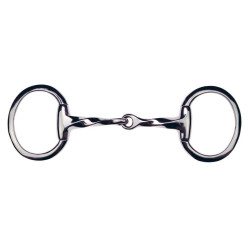 Olivenkopfgebiss Feeling gedreht mit flachen Ringen