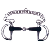 Spanisches Gebiss Feeling mit gebrochenen Gummipassagen