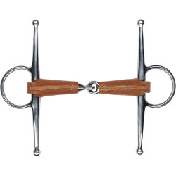 Nadelgebiss mit lederummanteltem Feeling